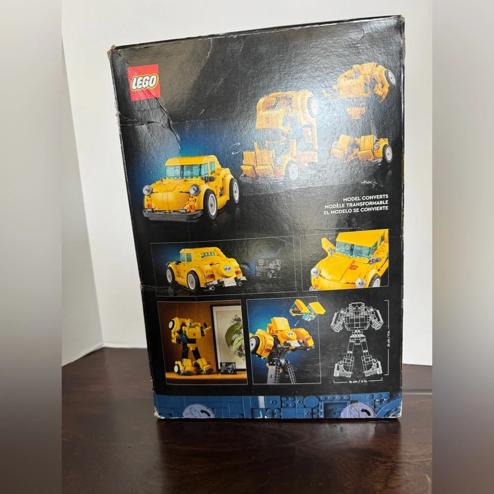LEGO Yellow Bumblebee Transformer Buildable Model - Picture 3 of 9